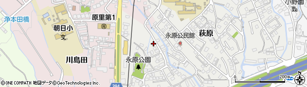 静岡県御殿場市萩原1398-12周辺の地図