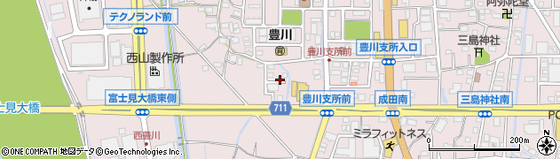 神奈川県小田原市成田周辺の地図