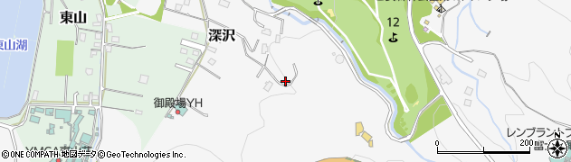 静岡県御殿場市深沢1981周辺の地図