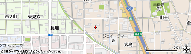 愛知県一宮市浅野（神明下）周辺の地図