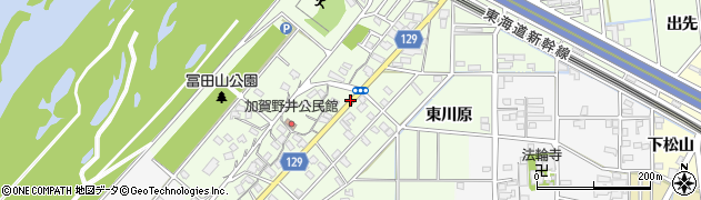東加賀野井周辺の地図