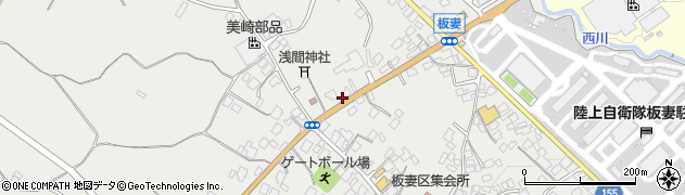 静岡県御殿場市板妻133周辺の地図
