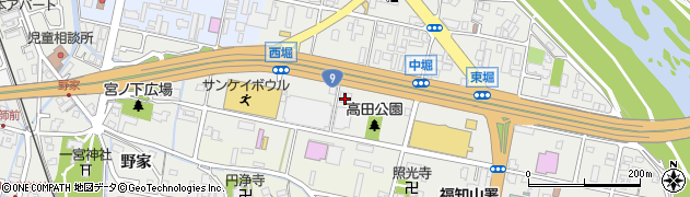 ふじの実福知山店周辺の地図