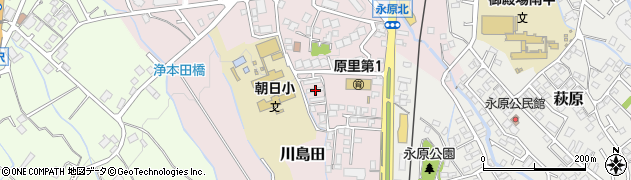 静岡県御殿場市川島田66-4周辺の地図