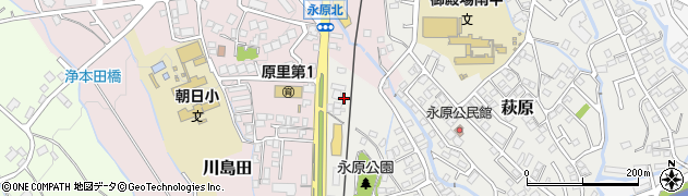 静岡県御殿場市萩原1433-29周辺の地図