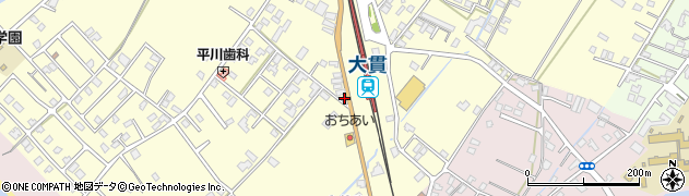 大貫駅前周辺の地図