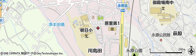 静岡県御殿場市川島田66周辺の地図