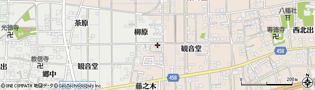 愛知県一宮市大和町苅安賀観音堂139周辺の地図