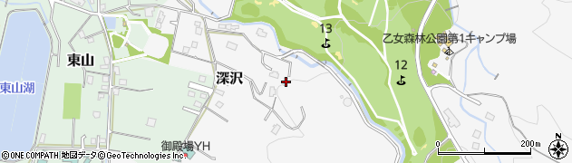 静岡県御殿場市深沢3831周辺の地図