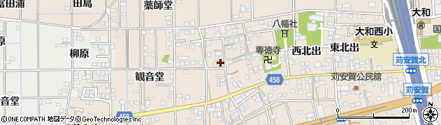 愛知県一宮市大和町苅安賀花井町裏2827周辺の地図