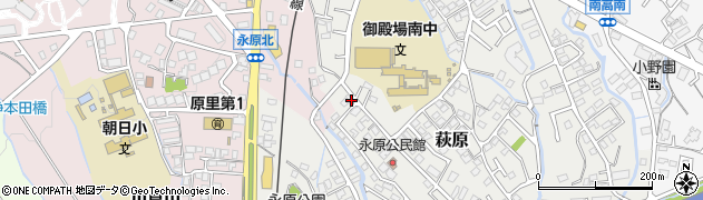 静岡県御殿場市萩原1360周辺の地図