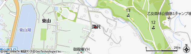 静岡県御殿場市深沢3848周辺の地図