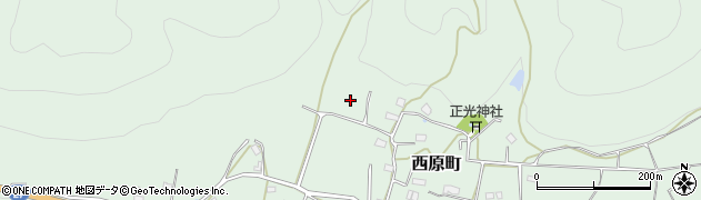 京都府綾部市西原町岩西谷周辺の地図