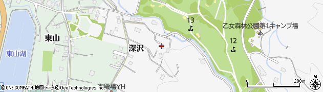 静岡県御殿場市深沢3836周辺の地図