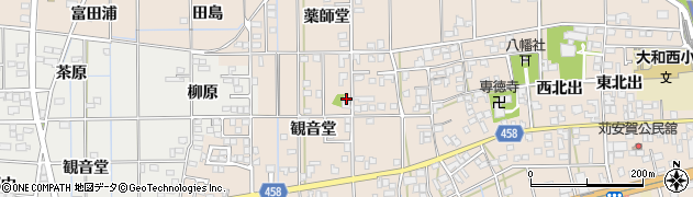 愛知県一宮市大和町苅安賀観音堂31周辺の地図
