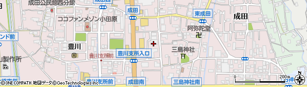東和薬品株式会社　小田原営業所周辺の地図