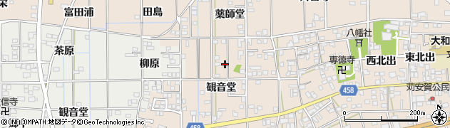愛知県一宮市大和町苅安賀観音堂24周辺の地図