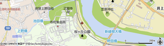 京都府綾部市並松町寺下周辺の地図