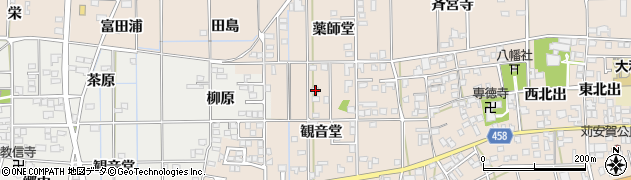愛知県一宮市大和町苅安賀観音堂20周辺の地図