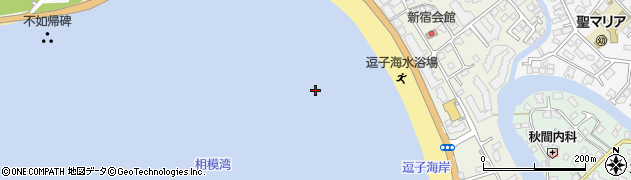 相模湾周辺の地図