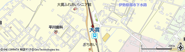 大貫駅周辺の地図