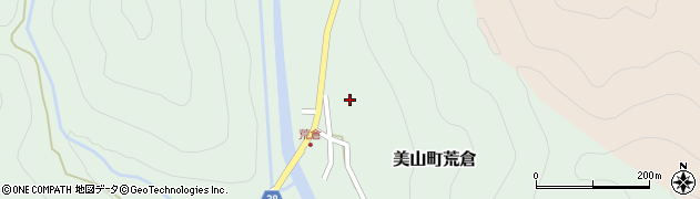 京都府南丹市美山町荒倉嶋台41周辺の地図