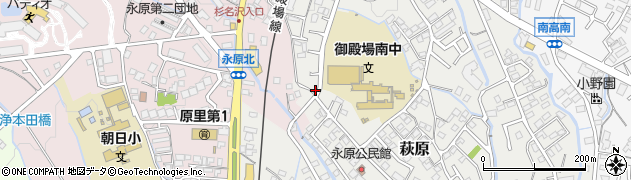 静岡県御殿場市萩原1321-2周辺の地図