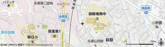 静岡県御殿場市萩原1321周辺の地図