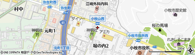 名古屋銀行小牧支店 ＡＴＭ周辺の地図