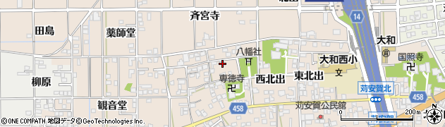 愛知県一宮市大和町苅安賀花井町裏2879周辺の地図