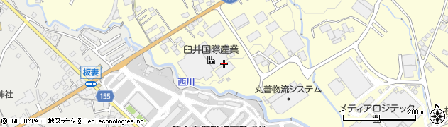 静岡県御殿場市保土沢1168周辺の地図