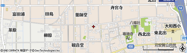 愛知県一宮市大和町苅安賀観音堂48周辺の地図