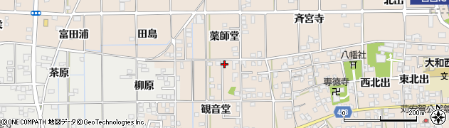 愛知県一宮市大和町苅安賀観音堂39周辺の地図