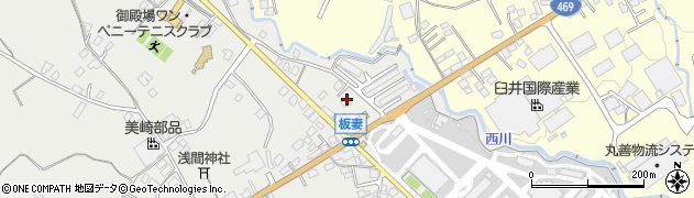 静岡県御殿場市板妻116周辺の地図