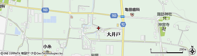 千葉県君津市大井戸949周辺の地図