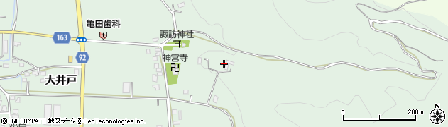 千葉県君津市大井戸1426周辺の地図