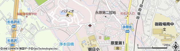 静岡県御殿場市川島田126周辺の地図