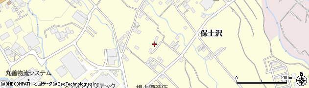静岡県御殿場市保土沢608周辺の地図