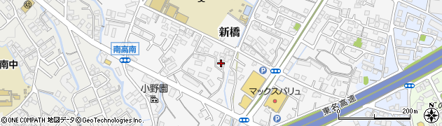 静岡県御殿場市新橋1405-12周辺の地図