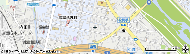 福知山レンタカー周辺の地図