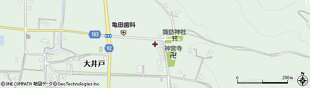千葉県君津市大井戸1239周辺の地図