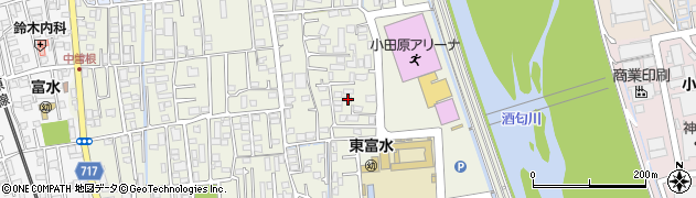 神奈川県小田原市中曽根319周辺の地図