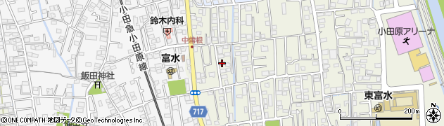 神奈川県小田原市中曽根37周辺の地図