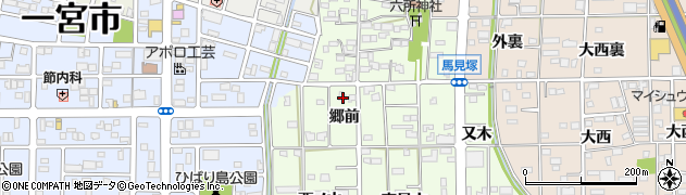 愛知県一宮市馬見塚郷前32周辺の地図