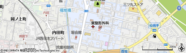 京都府福知山市堀口周辺の地図