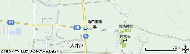 千葉県君津市大井戸1252周辺の地図