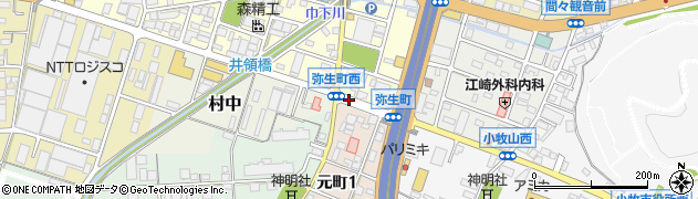元町周辺の地図