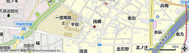 愛知県一宮市千秋町町屋南郷1269周辺の地図