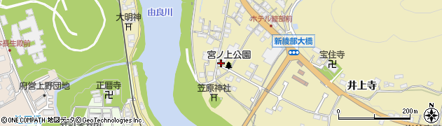 京都府綾部市味方町宮ノ上周辺の地図