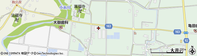 千葉県君津市大井戸405周辺の地図